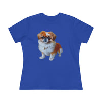 Pekingese Women's Relaxed Fit Cotton Tee