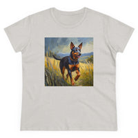 Lancashire Heeler Women's Midweight Cotton Tee