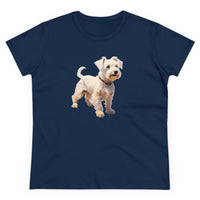 Sealyham Terrier Women's Midweight Cotton Tee