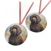 Barbet - Christmas Tree Metal Ornaments