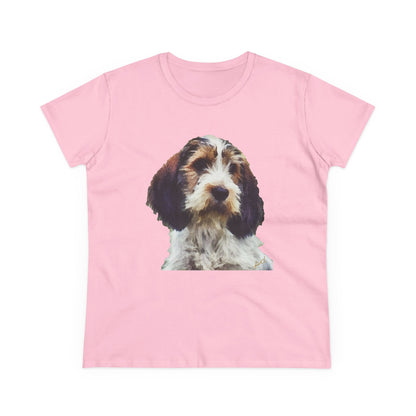 Petit Basset Griffon Vendeen Women's Midweight Cotton Tee