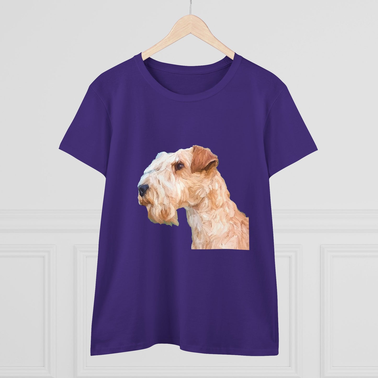 Lakeland Terrier Women's Midweight Cotton Tee