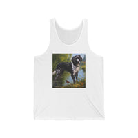 Large Munsterlander - Unisex Jersey Tank