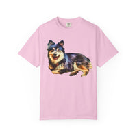 Finnish Lapphund Unisex Relaxed Fit Garment-Dyed T-shirt