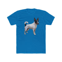 Japanese Terrier - Dog Lover Men's Fitted Cotton Crew Tee