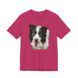 Border Collie #2 Unisex Jersey Short Sleeve Tee
