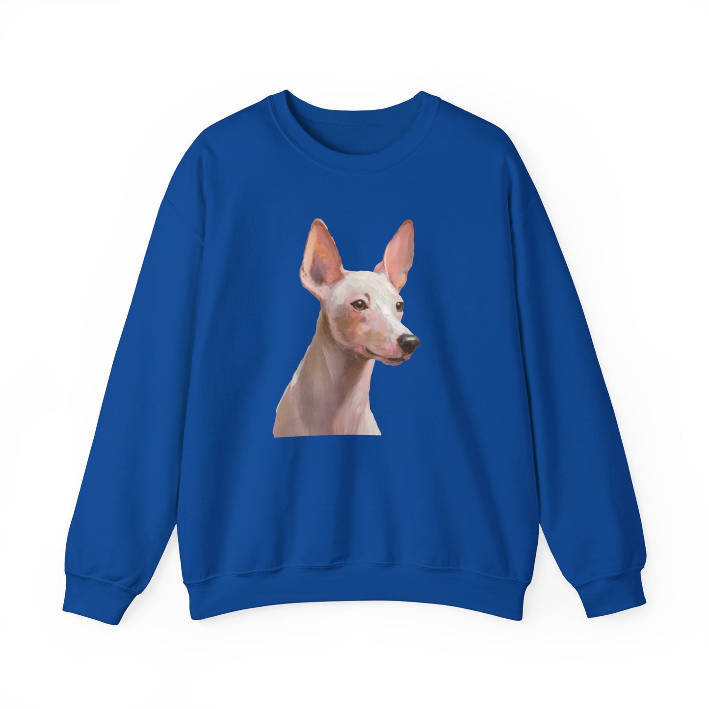 Xoloitzcuintli  'Mexican Hairless' 50/50 Crewneck Sweatshirt