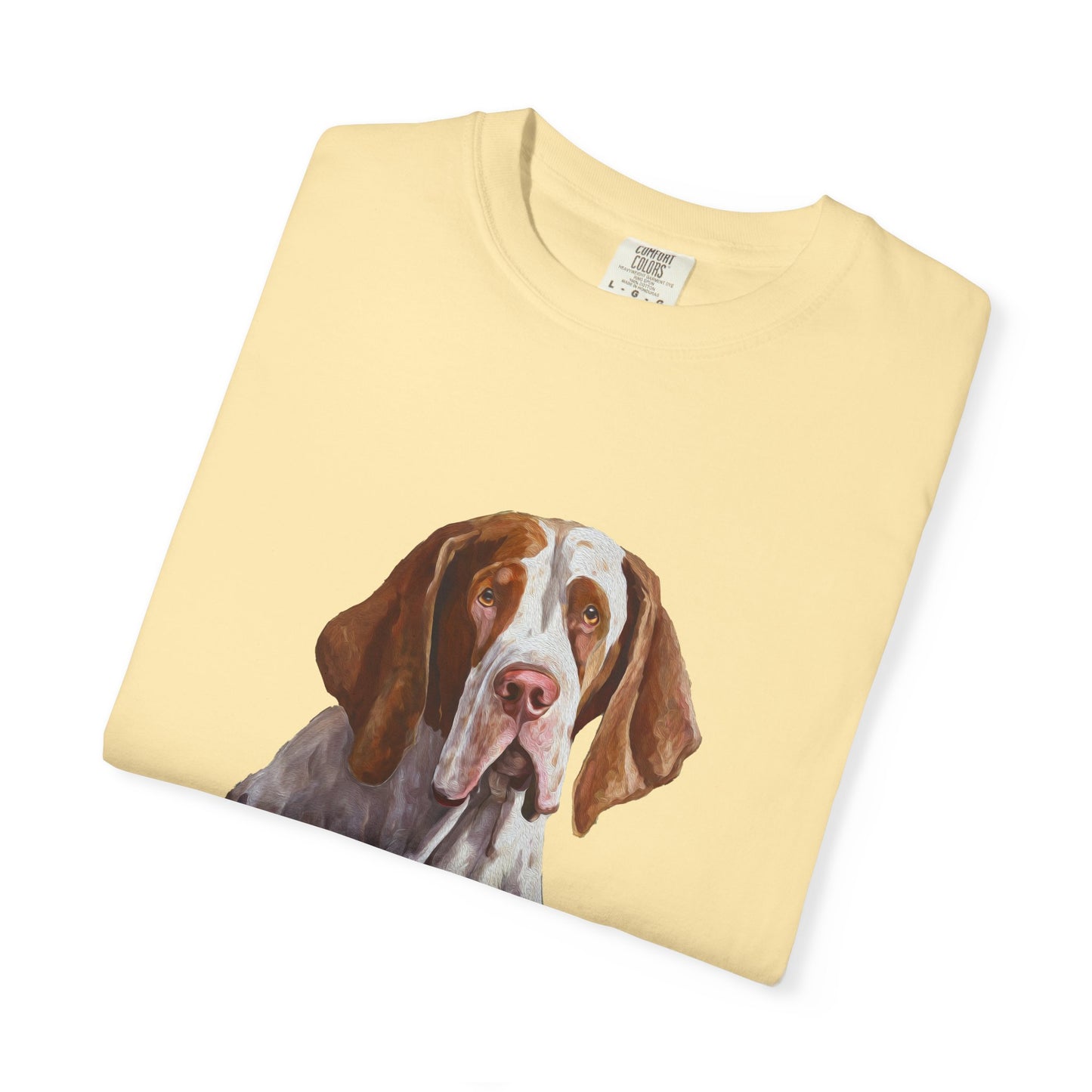 Bracco Italiano Unisex Relaxed Fit Garment-Dyed T-shirt