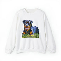 Rottweiler 'Lina' Unisex 50/50  Crewneck Sweatshirt