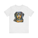 Dachshund 'Doxie #2' Unisex Jersey Short Sleeve Tee