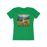 Belgian Laekenois Women's Slim Fit Ringspun Cotton Tee