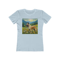 Belgian Laekenois Women's Slim Fit Ringspun Cotton Tee
