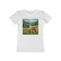 Belgian Laekenois Women's Slim Fit Ringspun Cotton Tee