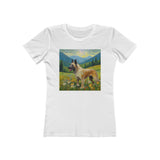 Belgian Laekenois Women's Slim Fit Ringspun Cotton Tee
