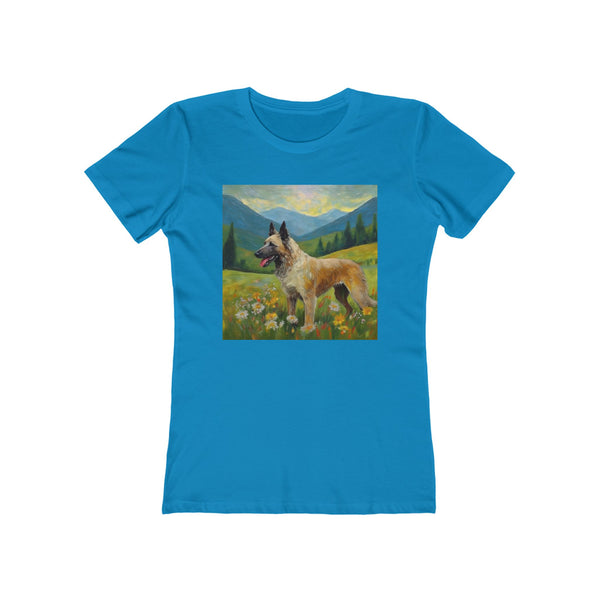 Belgian Laekenois Women's Slim Fit Ringspun Cotton Tee