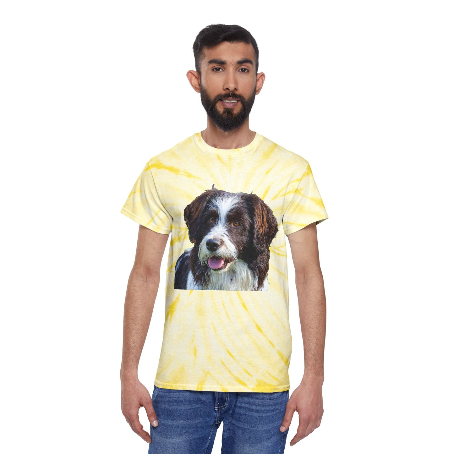 Drentsche Patrijshond Classic Tie-Dye Tee, Cyclone