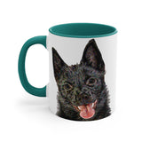 Schipperke Accent Coffee Mug, 11oz