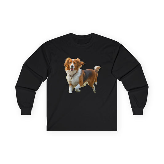 Kooikerhondje Classic Cotton Long Sleeve Tee
