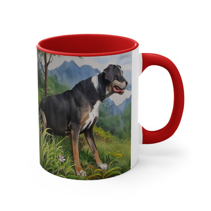 Mountain Cur 11oz Ceramic Accent Mug