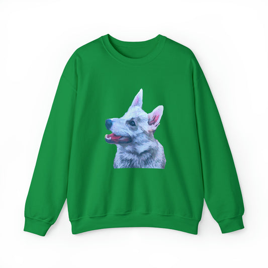 Norwegian Buhund - Unisex 50/50 Crewneck Sweatshirt