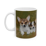 Welsh Corgies Ceramic Mug - 2 Sizes