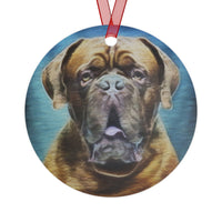 Dogue de Bordeaux Metal Ornaments