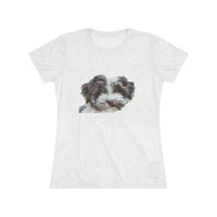 Havanese 'Fideo' Women's Slim Fit Triblend Tee