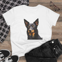 Australian Kelpie #2 Women's Midweight Cotton Tee