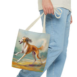 Saluki - Whimsical Dog Art Tote Bag -Perfect for Pet Lovers