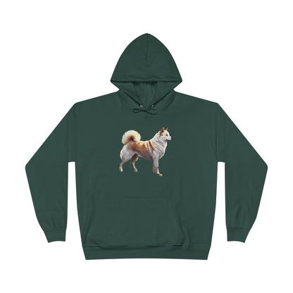 Kishu Ken - Unisex Fleece Lined Pullover Hoodie Sweatshirt
