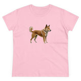 Shikoku - Japanese Hunting Dog Women's Midweight Cotton Tee