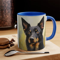 Australian Kelpie 11oz Ceramic Accent Mug