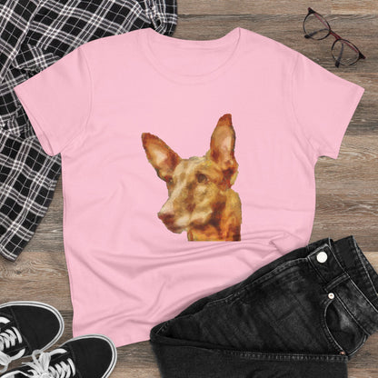 Pharaoh Hound Women's Midweight Cotton Tee