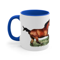 Horse 'Sam' Accent Coffee Mug, 11oz