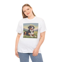 Entlebucher Mountain Dog Unisex Heavy Cotton Tee