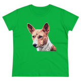 Basenji Women's Midweight Cotton Tee