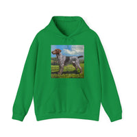 Wirehaired Pointing Griffon Unisex 50/50 Hooded Sweatshirt