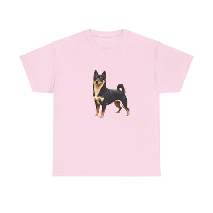 Black & Tan Shiba Inu  -  Unisex Heavy Cotton Tee