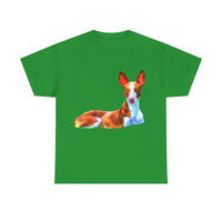 Ibizan Hound Unisex Heavy Cotton Tee