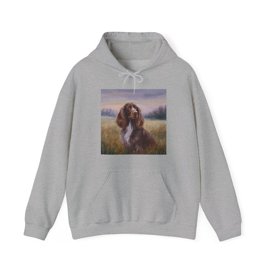 Field Spaniel Unisex 50/50 Hooded Sweatshirt