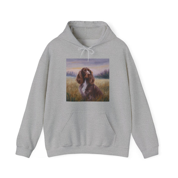 Field Spaniel Unisex 50/50 Hooded Sweatshirt