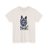 Norwegian Elkhound Unisex Heavy Cotton Tee by DoggyLips™