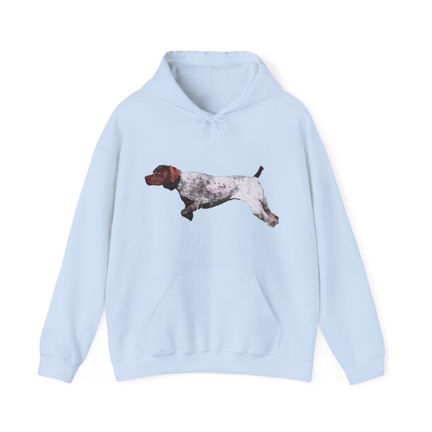 German Shorthaired Pointer 'On Point' Unisex 50/50 Hooded Sweatshirt