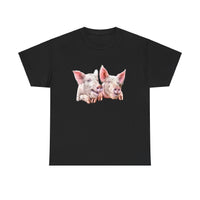 Pigs - 'A Jowly Good Time' Unisex Heavy Cotton Tee