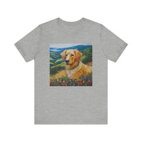 Golden Retriever Unisex Jersey Short Sleeve Tee