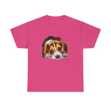 Beagle 'Daisy Mae' Unisex Heavy Cotton Tee