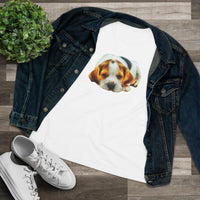 English Foxhound 'Sheeba' Women's Relaxed Fit Tee