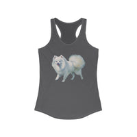 Japanese Spitz Women's Classic Racerback Tank
