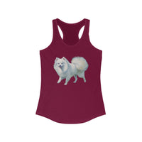 Japanese Spitz Women's Classic Racerback Tank