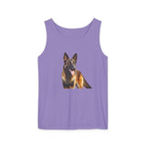 Schapendoes - Dutch Sheepdog - Unisex Relaxed Fit Garment-Dyed Tank Top